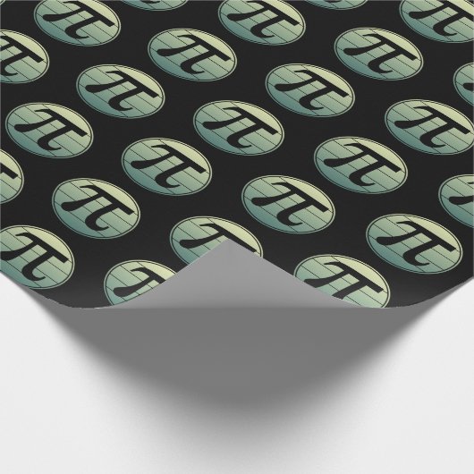 Papier Cadeau Gradient | Happy Pi Day Math (Coin)