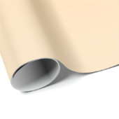 Papier Cadeau Gradient jaune clair et orange (Coin rond)
