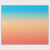 Papier Cadeau Gradient ombre (Plat)