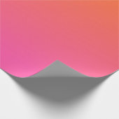 Papier Cadeau Gradient orange et rose (Coin)
