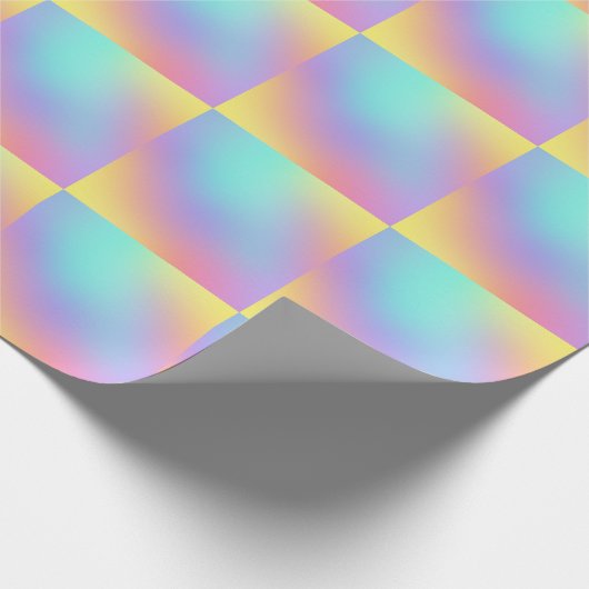 Papier Cadeau Gradient pastel doux (Coin)