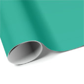 Papier Cadeau Gradient vert du feuillage (Coin rond)