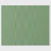 Papier Cadeau Gradient vert Vintage simple en osage (Plat)
