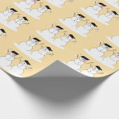 Papier Cadeau Graduation des Snowmen (Coin)