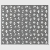 Papier Cadeau Graduation Gris sur mesure (Plat)