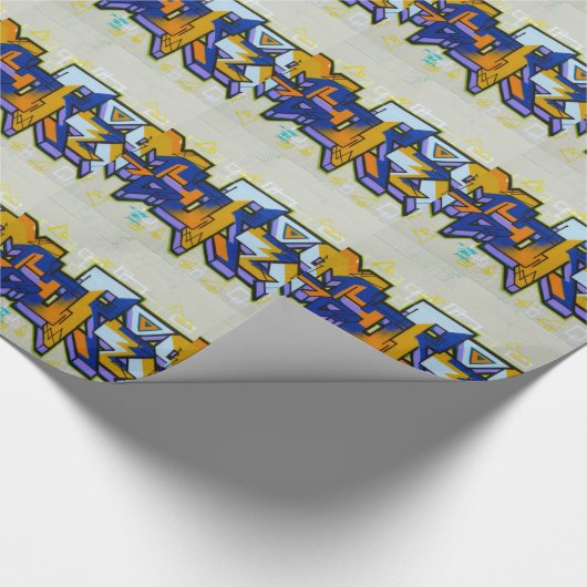 Papier Cadeau Graffiti (Coin)