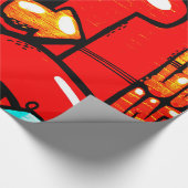 Papier Cadeau Graffiti 19 wpcna (Coin)