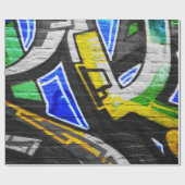 Papier Cadeau Graffiti 6 wpcna (Plat)