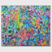 Papier Cadeau graffiti art (Plat)