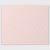 Papier Cadeau Graffiti Baby shower rose une fille envelopper pap (Plat)