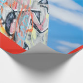 Papier Cadeau graffiti de planète (Coin)