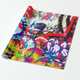 Papier Cadeau Graffiti fou