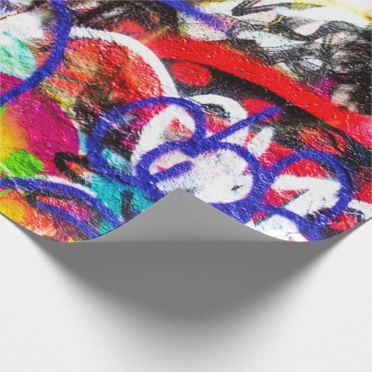 Papier Cadeau Graffiti fou (Coin)