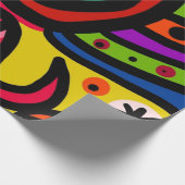 Papier Cadeau Graffiti mercredi (Coin)