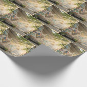 Papier Cadeau Graffiti On Brick Wall Humanity Mural (Coin)