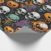 Papier Cadeau Graffiti Skuls (Coin)