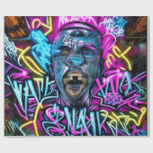 Papier Cadeau Graffiti Street Art : Agir et résister (Plat)