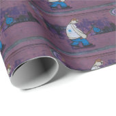 Papier Cadeau Graffiti Wanderer (Coin rond)