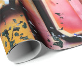 Papier Cadeau Graffitis (Coin rond)