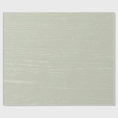 Papier Cadeau Grain de bois vert Sage (Plat)