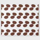 Papier Cadeau Grain de café (Plat)