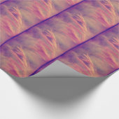 Papier Cadeau Graine d'herbe violet Art numérique de brume (Coin)
