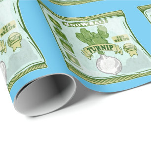 Papier Cadeau Graines de navet Légumes