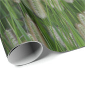 Papier Cadeau Graines vertes (Coin rond)