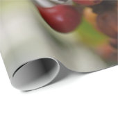 Papier Cadeau Grains de café du Honduras (Coin rond)