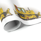 Papier Cadeau Grand bouteur de bouteur (Coin rond)