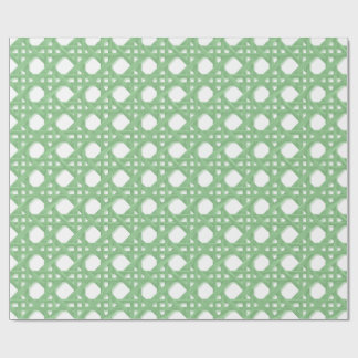 Papier Cadeau Grand CANING SALLY EN 95ca92 VERT