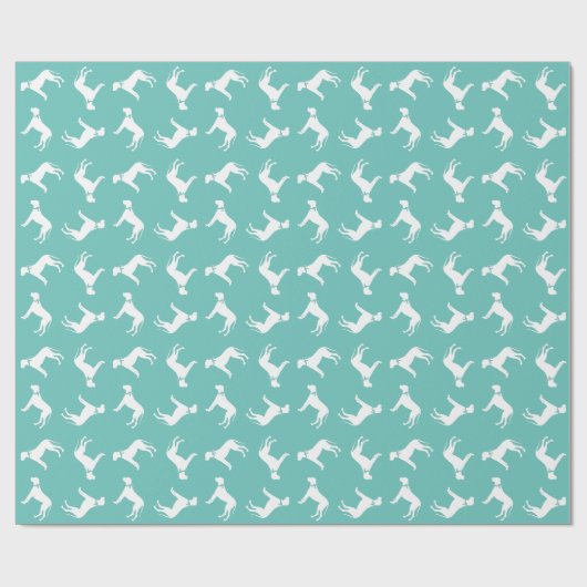 Papier Cadeau Grand Chien Danois Chien Chien Chien Chien Chien C (Plat)