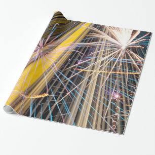 Papier Cadeau grand feu