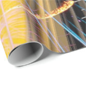 Papier Cadeau grand feu (Coin rond)