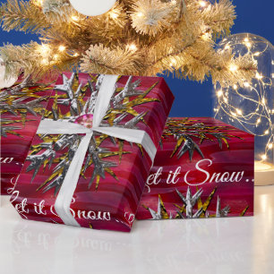 Papier Cadeau Grand Flocon de neige sur Paris 2 Spécialisé 