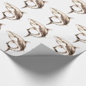 Papier Cadeau grand requin blanc (Coin)