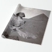 Papier Cadeau Grand Sphinx & Nécropole des pyramides de Gizeh Ég (Déroulé)