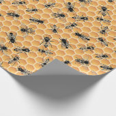 Papier Cadeau Grande abeille (Coin)