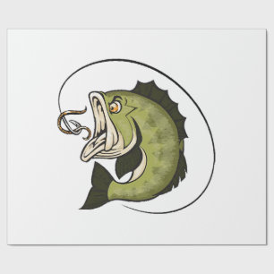 Papier Cadeau Grande Bouche de Bass
