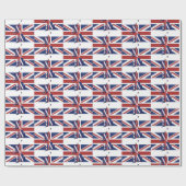 Papier Cadeau Grande Bretagne | Royaume-Uni | UNION JACK (Plat)