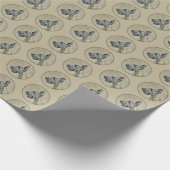 Papier Cadeau Grande Danse (Brindle) Peinture - Art Chien origin (Coin)