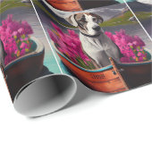 Papier Cadeau Grande Danse sur une rame : une aventure Pittoresq (Coin rond)