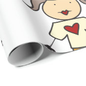 Papier Cadeau Grande soeur (Coin rond)