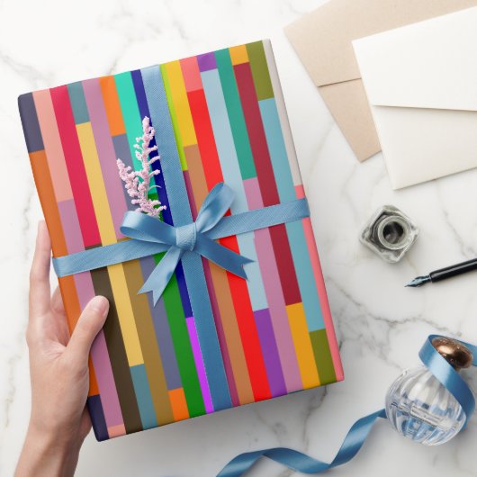 Papier Cadeau Grandes Couleurs Minces (Cadeaux)