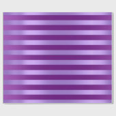 Papier Cadeau Grandes Lignes Plum Violet Métal Violet (Plat)