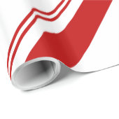 Papier Cadeau Grandes menthe poivrée (Coin rond)