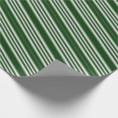 Papier Cadeau Grandes vertes et blanches (Coin)