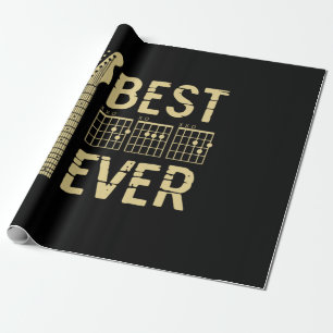 Papier Cadeau Grandfather Quotes Best Dad Guitar Ever