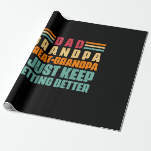 Papier Cadeau Grandfather Quotes Dad Great Grandpa