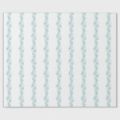 Papier Cadeau Grandmillenium Blue Bow Garland (Plat)